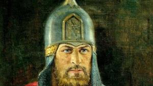 „Alexander Yaroslavovič Něvskij, přezdívaný Batu